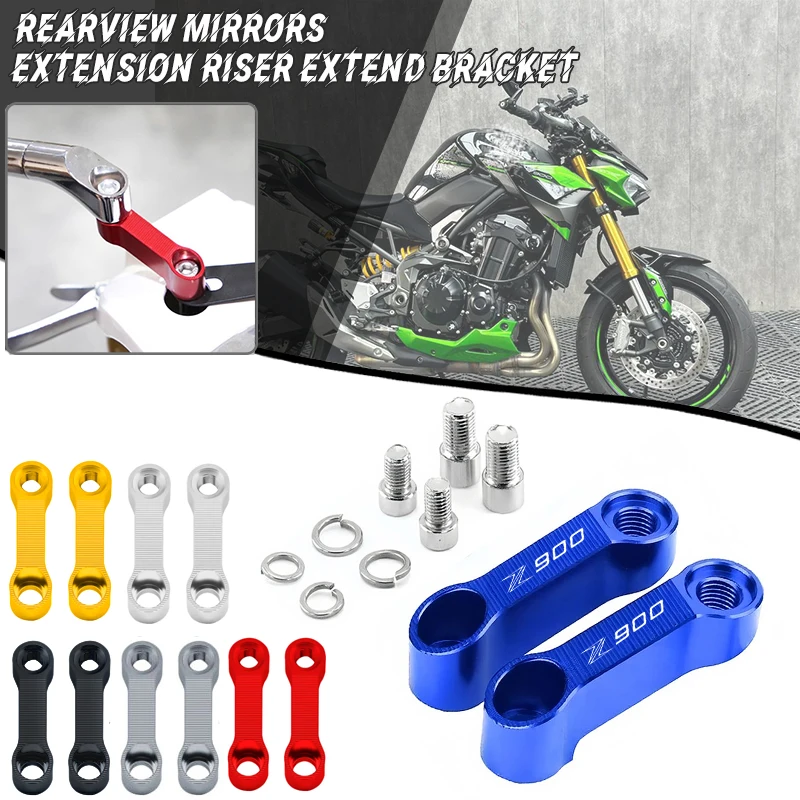 Для Z900 Z900 RS SE 2017-2025 аксессуары для мотоциклов, алюминиевые зеркала, удлинительный кронштейн, удлинение зеркала заднего вида
Для Z900 Z900 RS SE 2017-2025 аксессуары для мотоциклов, алюминиевые зеркала, удлинительный кронштейн, удлинение зеркала заднего вида