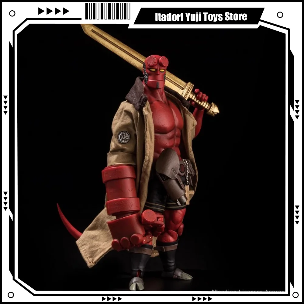 RIOBOT 1000 Toys 1/12 Scale Hellboy Military Action Figures Joints Movable Doll Anime Movie Model Collection Toy Birthday Gift
RIOBOT 1000 Toys 1/12 Scale Hellboy Military Action Figures Joints Movable Doll Anime Movie Model Collection Toy Birthday Gift