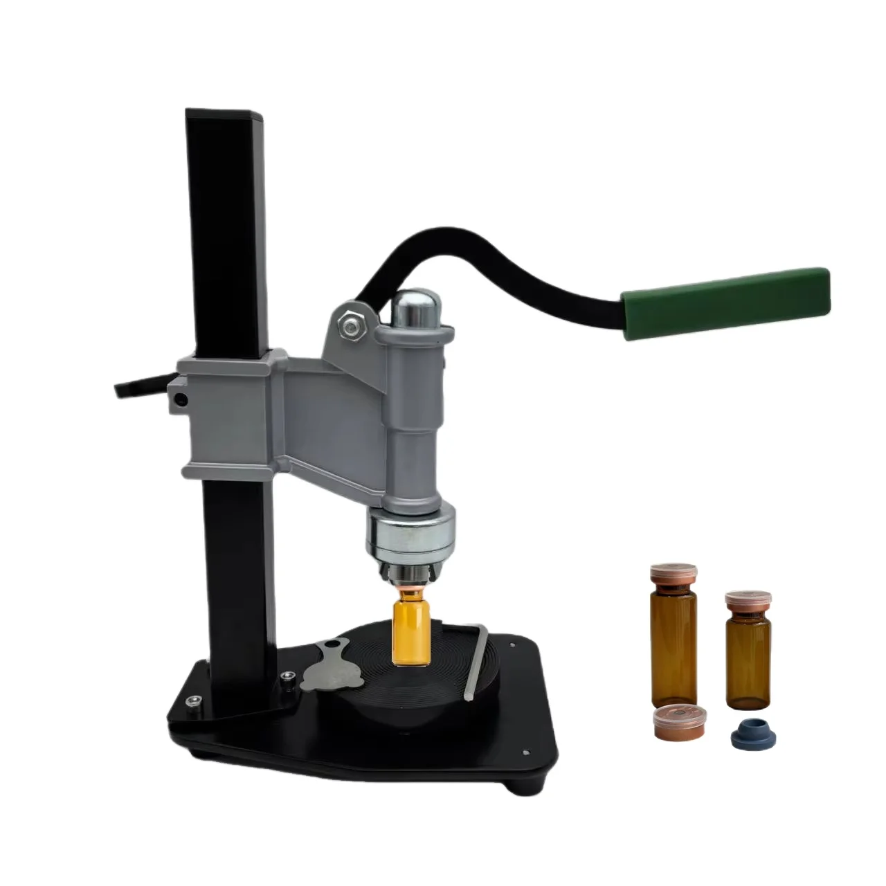 Ручной укупорочный станок 20 мм, инструмент для обжима крышек, устройство для обжима маленьких бутылок, ручной обжимной укупорщик
Ручной укупорочный станок 20 мм, инструмент для обжима крышек, устройство для обжима маленьких бутылок, ручной обжимной укупорщик