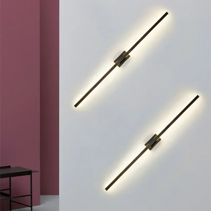 Modern Luxury Linear Gold Iron LED Wall Lamp Corridor Bedroom Bedside Living Room Bathroom Mirror Interior Decor Light Fixtures
Modern Luxury Linear Gold Iron LED Wall Lamp Corridor Bedroom Bedside Living Room Bathroom Mirror Interior Decor Light Fixtures