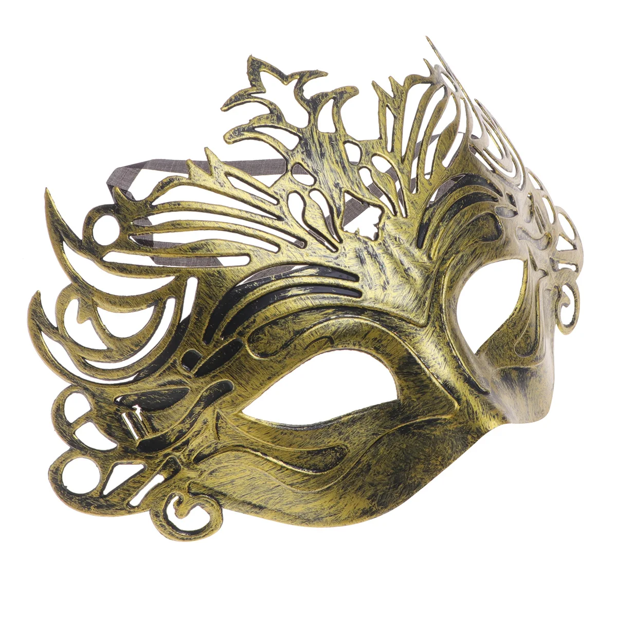Plastic Masquerade Mask Imitation Crown Half Face Golden Retro Halloween Party Decoration Masquerade Ball Mask
Plastic Masquerade Mask Imitation Crown Half Face Golden Retro Halloween Party Decoration Masquerade Ball Mask