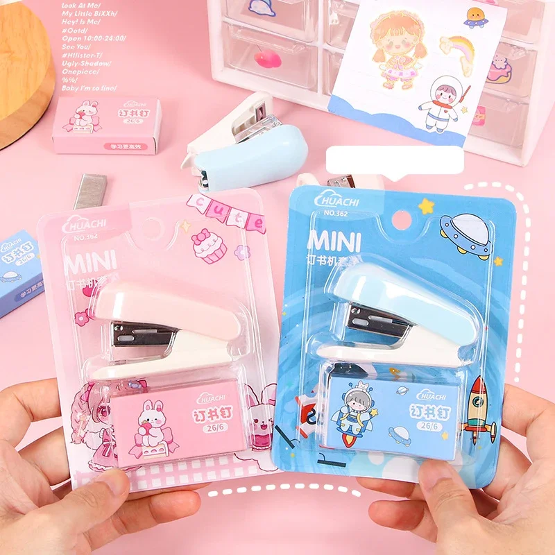 Mini Stapler Cartoon Portable Staples For Paper Files Binding Tools Stationery Office School File Organizer Supplies Push Clip
Mini Stapler Cartoon Portable Staples For Paper Files Binding Tools Stationery Office School File Organizer Supplies Push Clip