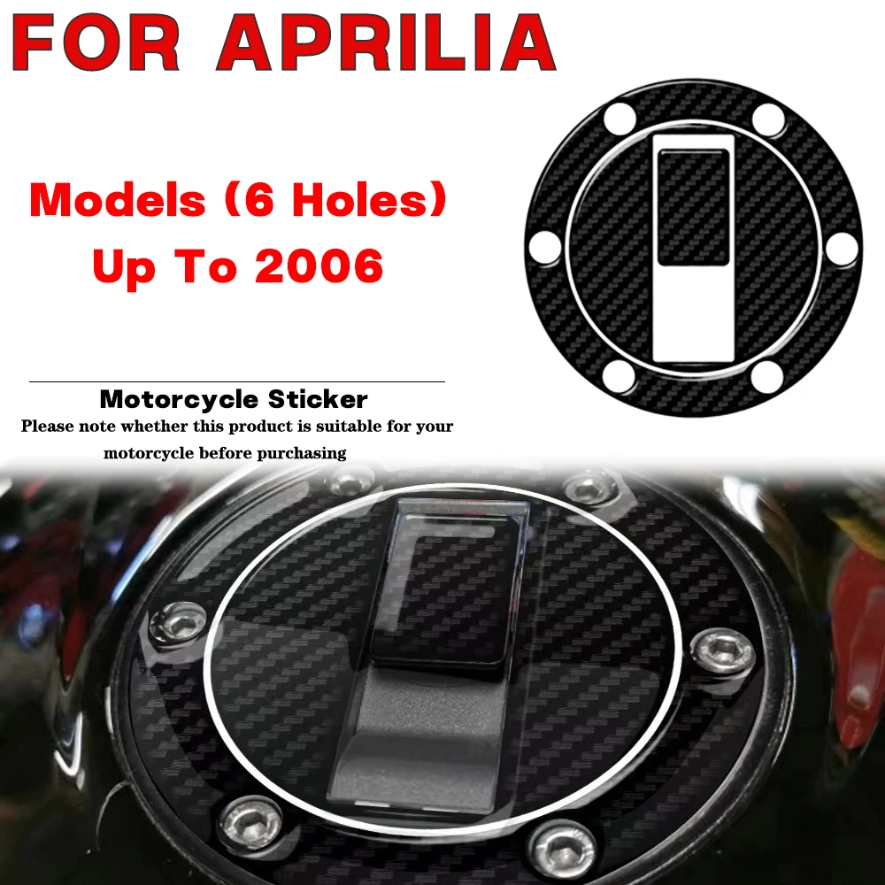 For APRILIA Models Up To 2006 (6 Holes) Motorcycle Fuel Cap Cover Decal Protection Sticker 3D Carbon / Transparent
For APRILIA Models Up To 2006 (6 Holes) Motorcycle Fuel Cap Cover Decal Protection Sticker 3D Carbon / Transparent