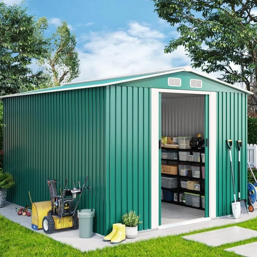 10x8 Outdoor Storage Shed, Sheds & Outdoor Storage Clearance Shed, Large Steel Shed, Metal Outdoor Shed Garden Storage Sheds
10x8 Outdoor Storage Shed, Sheds & Outdoor Storage Clearance Shed, Large Steel Shed, Metal Outdoor Shed Garden Storage Sheds