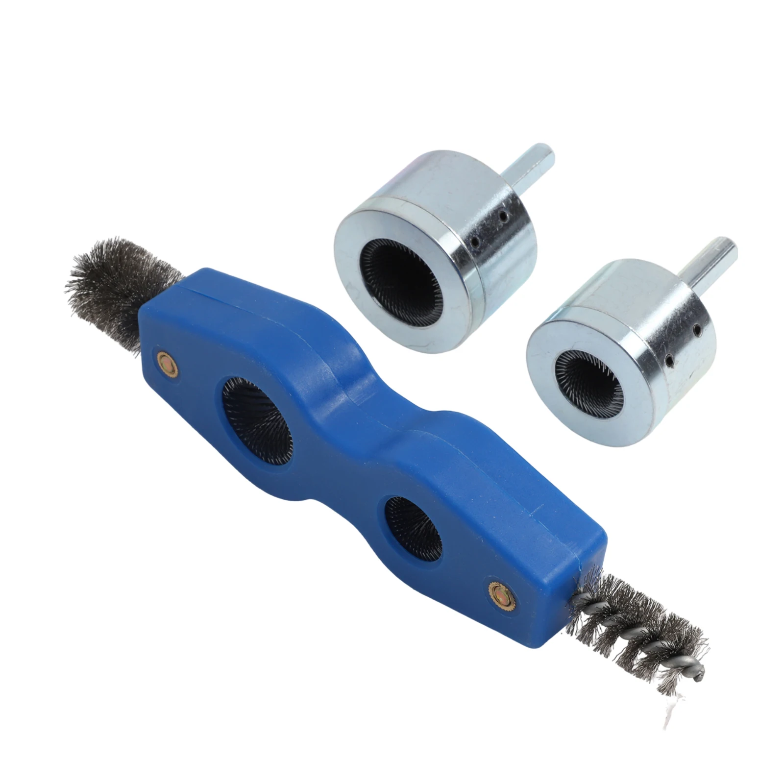 Copper Pipe Cleaner For Drill 15+22mm Plumbing Cleaning Metal Tube Battery Brush Pipe Cleaning Brush For Power Drill Cleaning
Copper Pipe Cleaner For Drill 15+22mm Plumbing Cleaning Metal Tube Battery Brush Pipe Cleaning Brush For Power Drill Cleaning