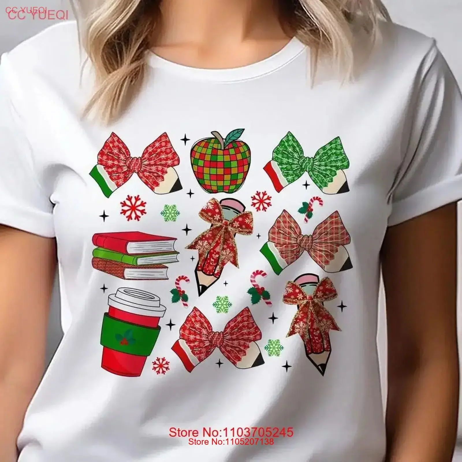 Рождественская футболка с круглым вырезом Bella для учителей кокетлей, DTF 50047, винтажная стильная уличная одежда, дышащая, удобная
Рождественская футболка с круглым вырезом Bella для учителей кокетлей, DTF 50047, винтажная стильная уличная одежда, дышащая, удобная