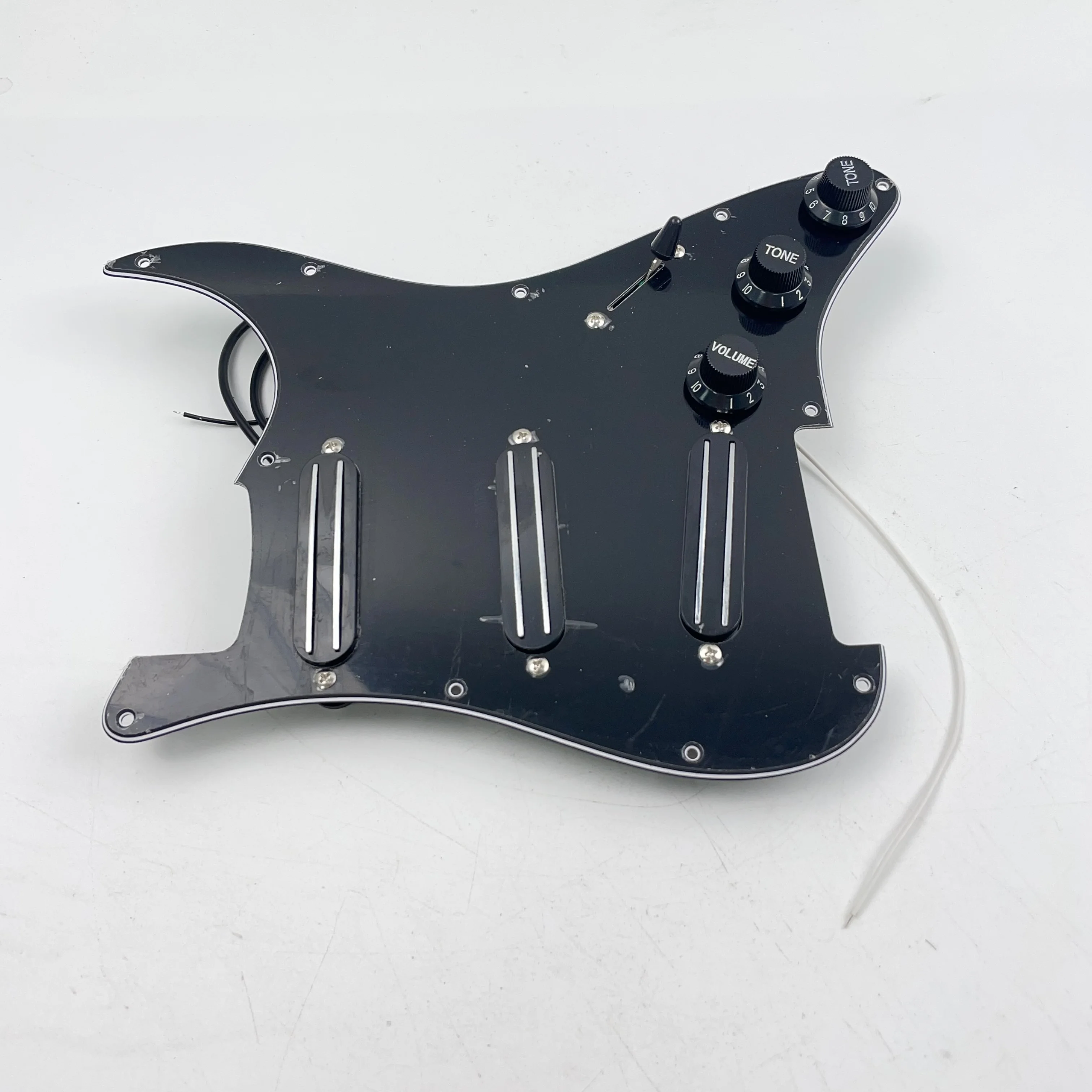 3-Ply 11 Holes Guitar Pickguard Guitar Parts Black & 110V Soldering Iron Tool
3-Ply 11 Holes Guitar Pickguard Guitar Parts Black & 110V Soldering Iron Tool