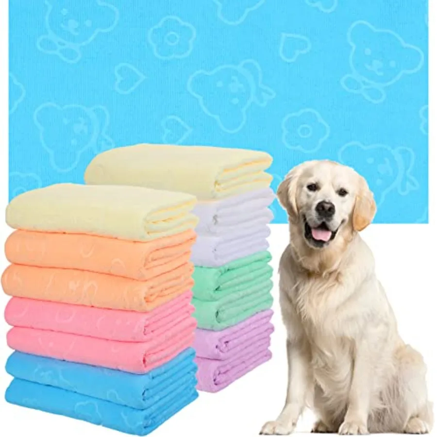 14 Pcs 55 x 28 Inch Bulk Dog Towels Extra Large Quick Drying Towels Absorbent Bath Towel Pet Puppy Shower Supplies for Medium L
14 Pcs 55 x 28 Inch Bulk Dog Towels Extra Large Quick Drying Towels Absorbent Bath Towel Pet Puppy Shower Supplies for Medium L