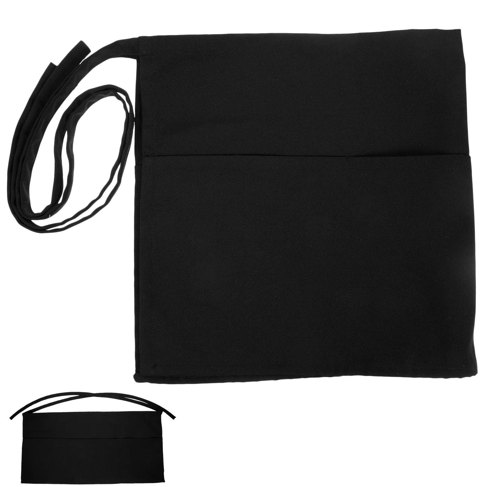 Black Polyester Pockets Half Waist Women Female Server Apron Server Practical Waitress Waist Apron for Cooking Baking Gifts
Black Polyester Pockets Half Waist Women Female Server Apron Server Practical Waitress Waist Apron for Cooking Baking Gifts
