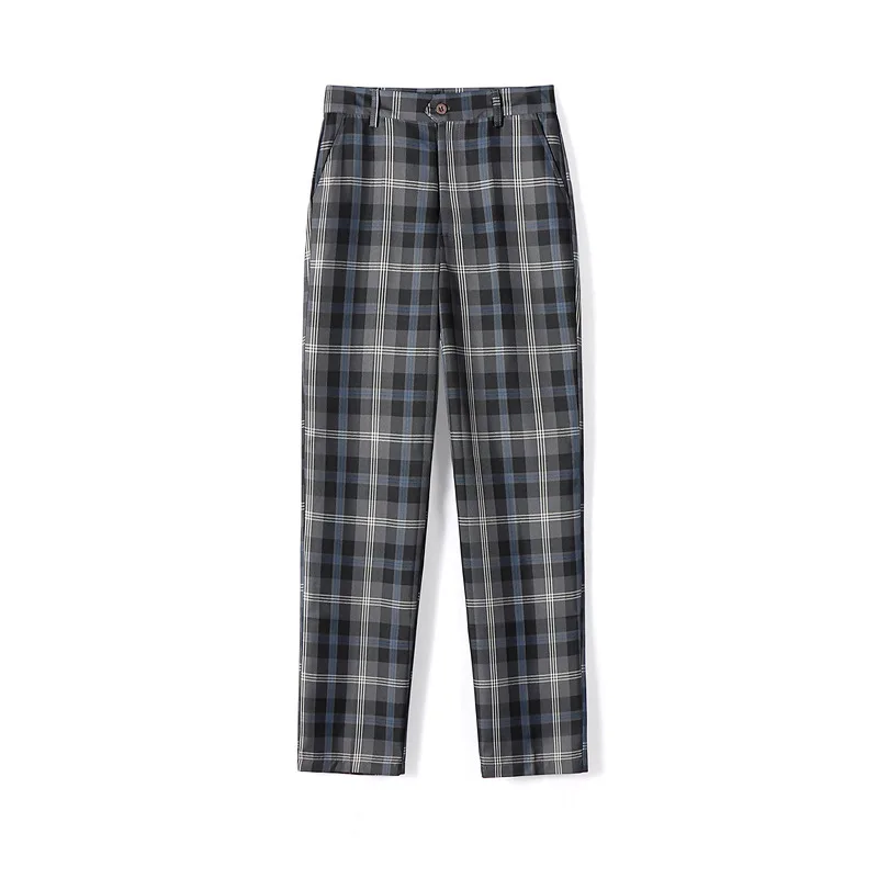 High Waist Elastic Pants Unisex School Student Pants Plaid Casual Slim Retro Trousers Olive Gray Checkered Straight Pants
High Waist Elastic Pants Unisex School Student Pants Plaid Casual Slim Retro Trousers Olive Gray Checkered Straight Pants
