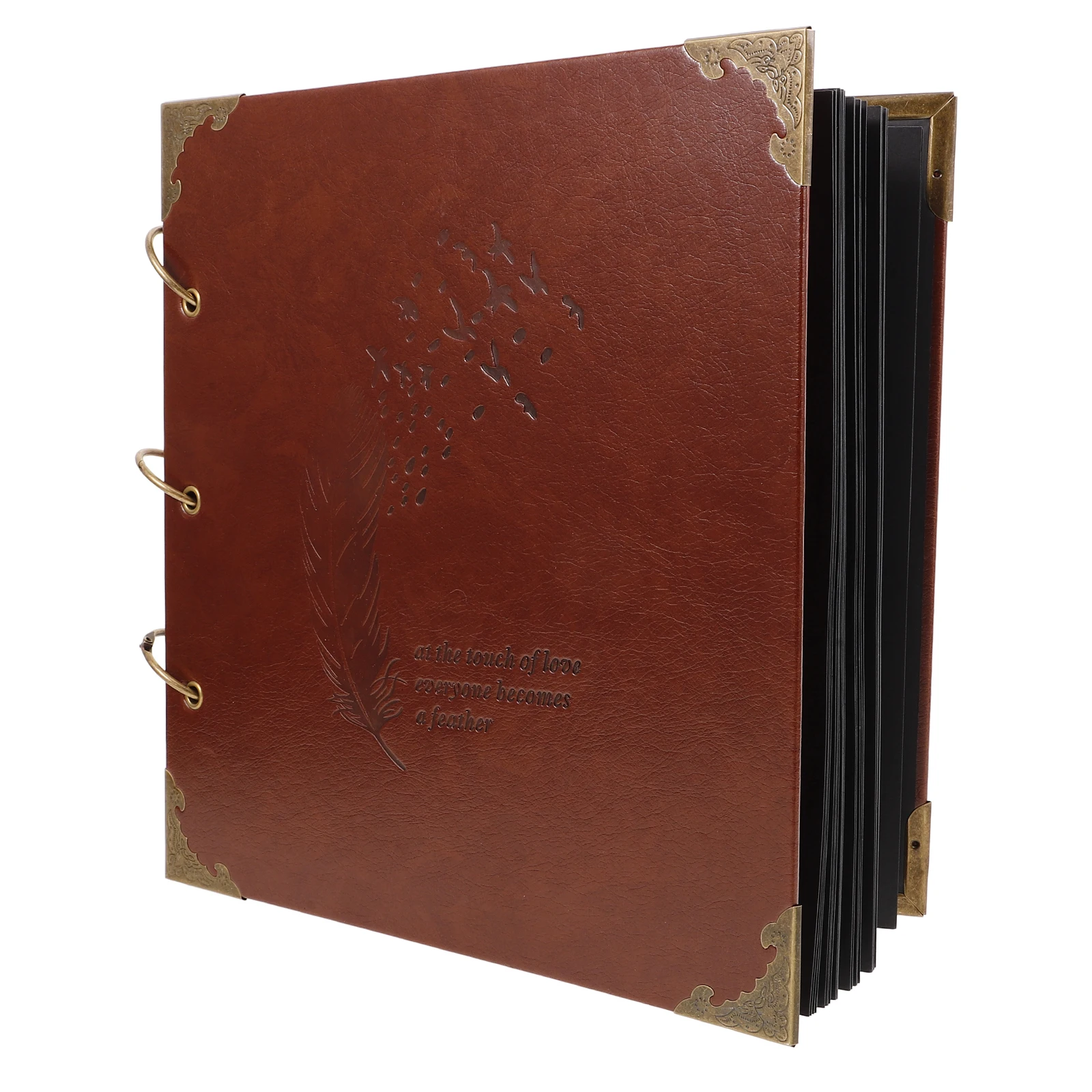 Album 3 Ring Binder Brown DIY Scrapbook Family Memories Book Protective Photo Album Gift Adults Travel Lightweight
Album 3 Ring Binder Brown DIY Scrapbook Family Memories Book Protective Photo Album Gift Adults Travel Lightweight