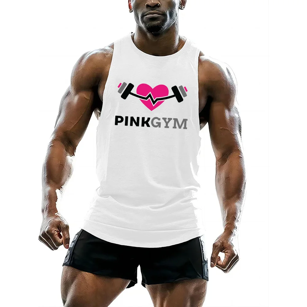 New Gym Fitness Breathable Men's Tank Tops Fashion Leisure Summer Y2k Love Printed Tops Outdoor Sport Crew Neck Quick Dry Vest
New Gym Fitness Breathable Men's Tank Tops Fashion Leisure Summer Y2k Love Printed Tops Outdoor Sport Crew Neck Quick Dry Vest