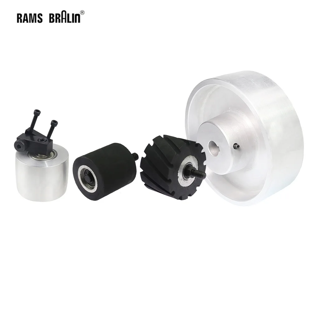 Belt Grinder Wheel Set 160mm Drive -19mm shaft 68mm Adjustment 80mm Tracking 50mm Idler Wheel for DIY Knife Maker
Belt Grinder Wheel Set 160mm Drive -19mm shaft 68mm Adjustment 80mm Tracking 50mm Idler Wheel for DIY Knife Maker