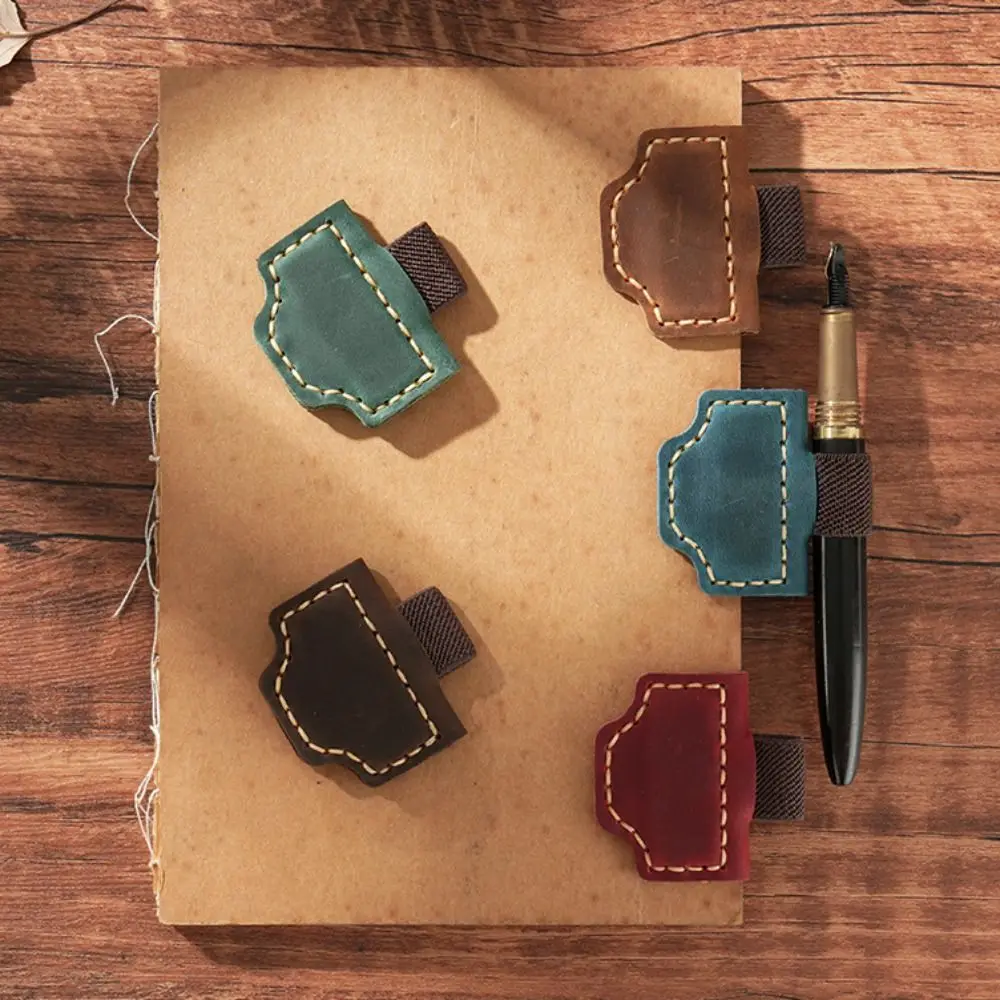 Multifunctional Leather Bookmark Pen Clip Retro Handmade Magnet Clip Reinforced Double-sided Magnetic Buckle Page Divider Gift
Multifunctional Leather Bookmark Pen Clip Retro Handmade Magnet Clip Reinforced Double-sided Magnetic Buckle Page Divider Gift