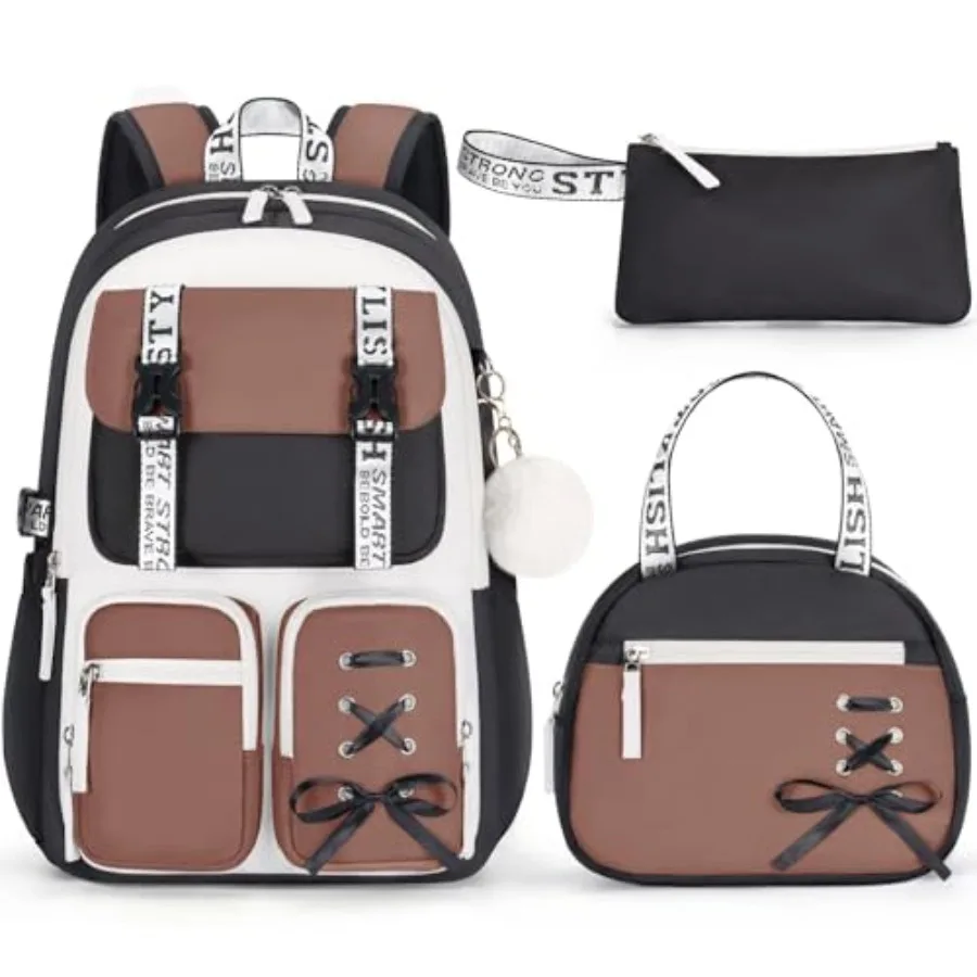 Backpack for Girls 3 PCS Waterproof Girls Backpack with Lunch Box and Pencil Case Kid Backpacks for Teen Girl Kindergarten Elem
Backpack for Girls 3 PCS Waterproof Girls Backpack with Lunch Box and Pencil Case Kid Backpacks for Teen Girl Kindergarten Elem