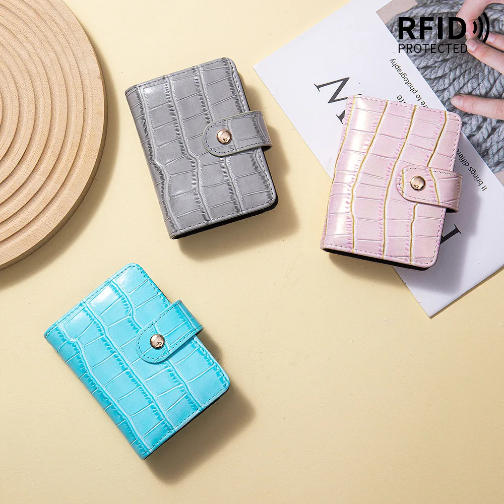 Credit Card Holder RFID Purse, Small multiple card slots Wallet for Women, Portable Leather Embossed Card Wallets Accordion Gift
Credit Card Holder RFID Purse, Small multiple card slots Wallet for Women, Portable Leather Embossed Card Wallets Accordion Gift