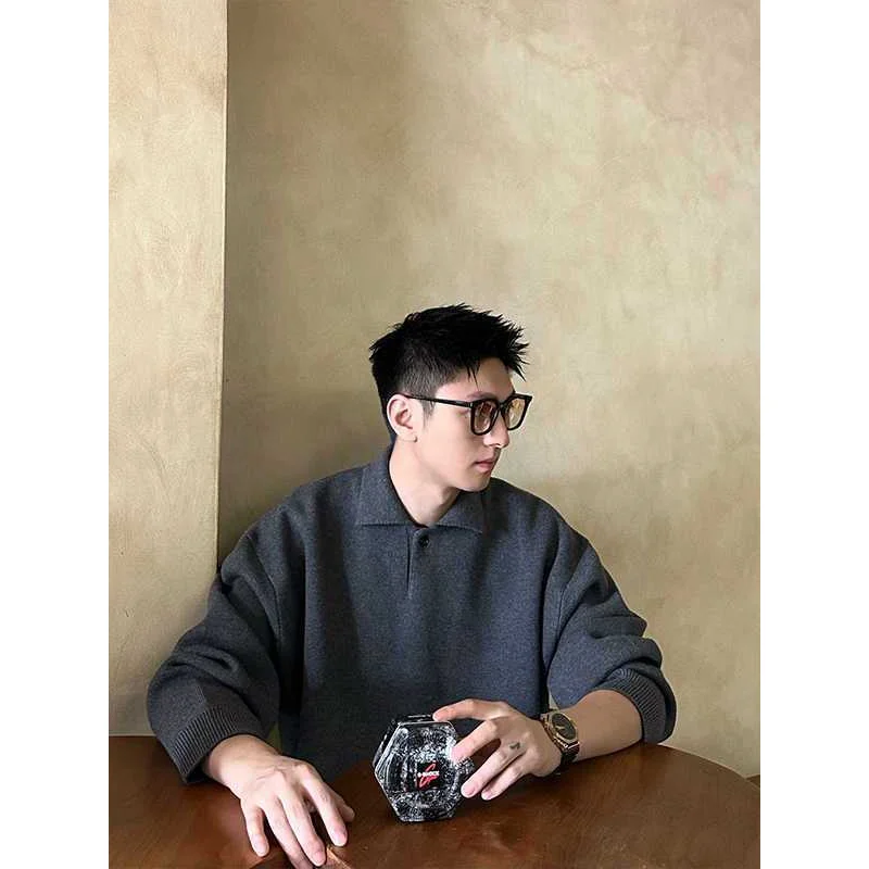 ay Heavyweight Collar Knitted Sweater Men's Autumn Winter Trendy Brand Inner Wear Base irt Overhead Woolen Coat
ay Heavyweight Collar Knitted Sweater Men's Autumn Winter Trendy Brand Inner Wear Base irt Overhead Woolen Coat