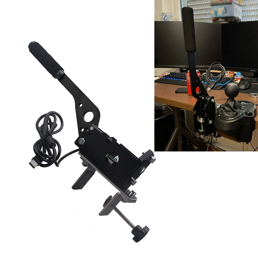 SIM USB Handbrake for Racing Games G25/27/29 T500 Fanatecosw Dirt Rally Black HB-02-BK Black
SIM USB Handbrake for Racing Games G25/27/29 T500 Fanatecosw Dirt Rally Black HB-02-BK Black