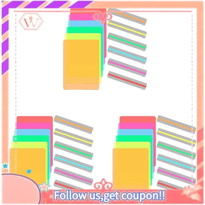Upgraded 36 Pcs Guided Reading Strips Set Colored Overlays Dyslexia Tools Correction Gels Lighting Filter Plastic Sheets Bookmar
Upgraded 36 Pcs Guided Reading Strips Set Colored Overlays Dyslexia Tools Correction Gels Lighting Filter Plastic Sheets Bookmar