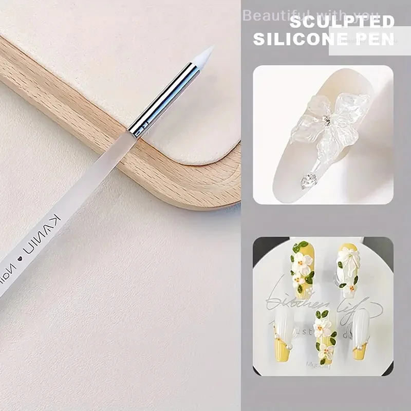 New1Pcs Silicone Nail Art Pen Brush UV Gel Polish Tip 3D Image DIY Dotting Polish Brushes Sculpture Pen DIY Manicure Tool
New1Pcs Silicone Nail Art Pen Brush UV Gel Polish Tip 3D Image DIY Dotting Polish Brushes Sculpture Pen DIY Manicure Tool