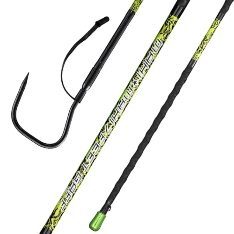 Fishing Gaff Saltwater Fish Gaff with 4-Inch Stainless Steel Fishing Hook Solid Fiberglass Fishing Gaff 3'/ 4'8''/ 7
Fishing Gaff Saltwater Fish Gaff with 4-Inch Stainless Steel Fishing Hook Solid Fiberglass Fishing Gaff 3'/ 4'8''/ 7