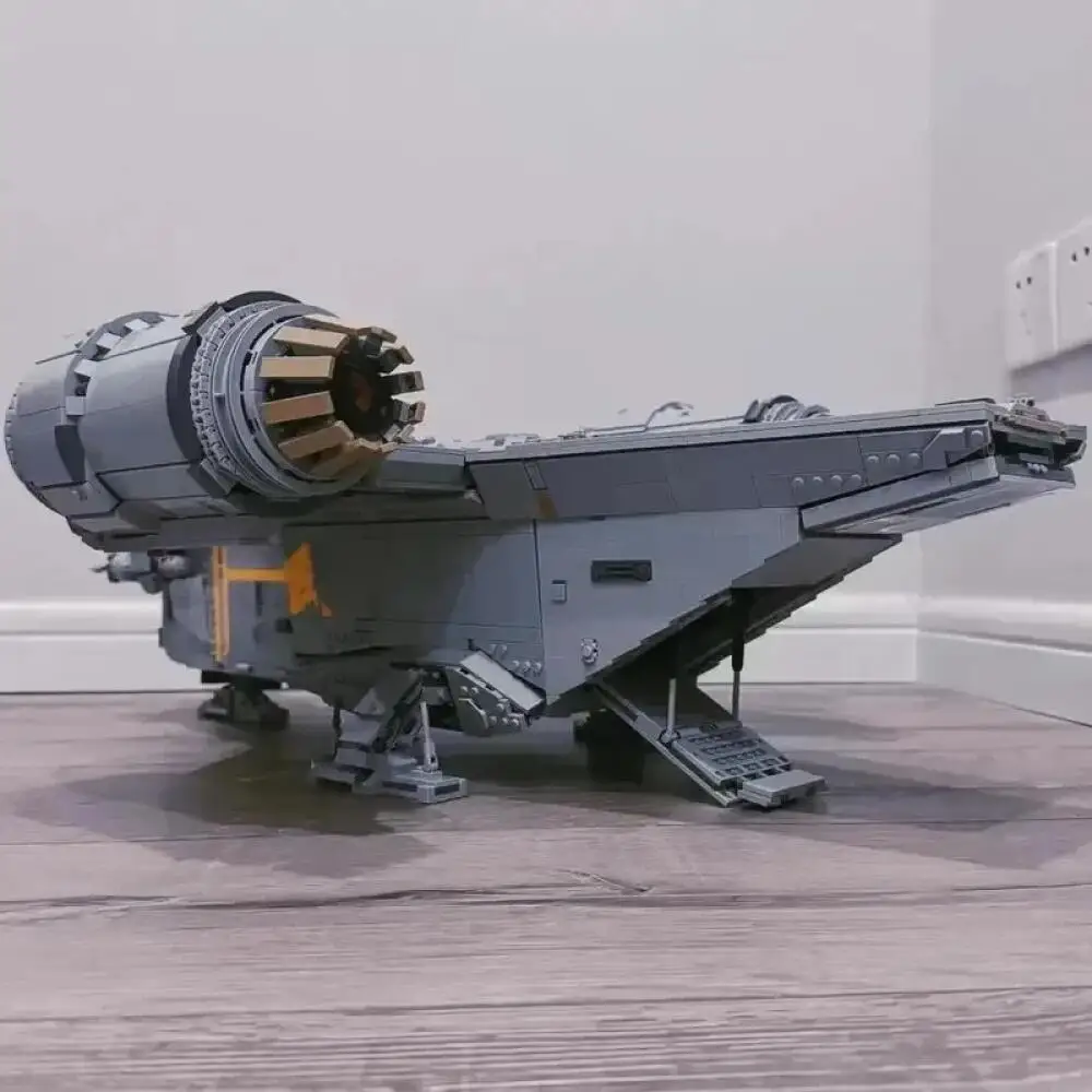 Spacecraft Model Star Mandalorian Razor Crest Spaceship 75331 6187pcs Home Decoration For Birthday Christmas Gifts
Spacecraft Model Star Mandalorian Razor Crest Spaceship 75331 6187pcs Home Decoration For Birthday Christmas Gifts