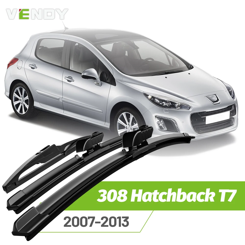 Front & Rear Wiper Blades Set For Peugeot 308 Hatchback T7 2007-2013 Windshield Windscreen Window Rain Brushes 30"+26"+12"
Front & Rear Wiper Blades Set For Peugeot 308 Hatchback T7 2007-2013 Windshield Windscreen Window Rain Brushes 30"+26"+12"