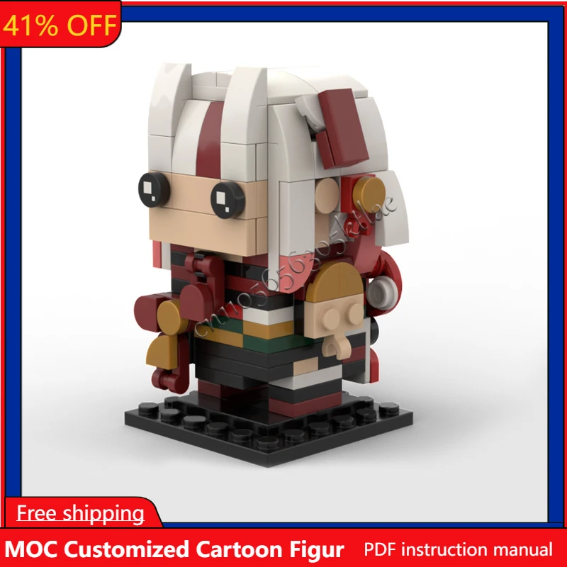 183PCS MOC Custom Famous Game Characters Series Nakiri Brickheaded Sets DIY Creative Assembly Toys Kids Gifts Collection Display
183PCS MOC Custom Famous Game Characters Series Nakiri Brickheaded Sets DIY Creative Assembly Toys Kids Gifts Collection Display