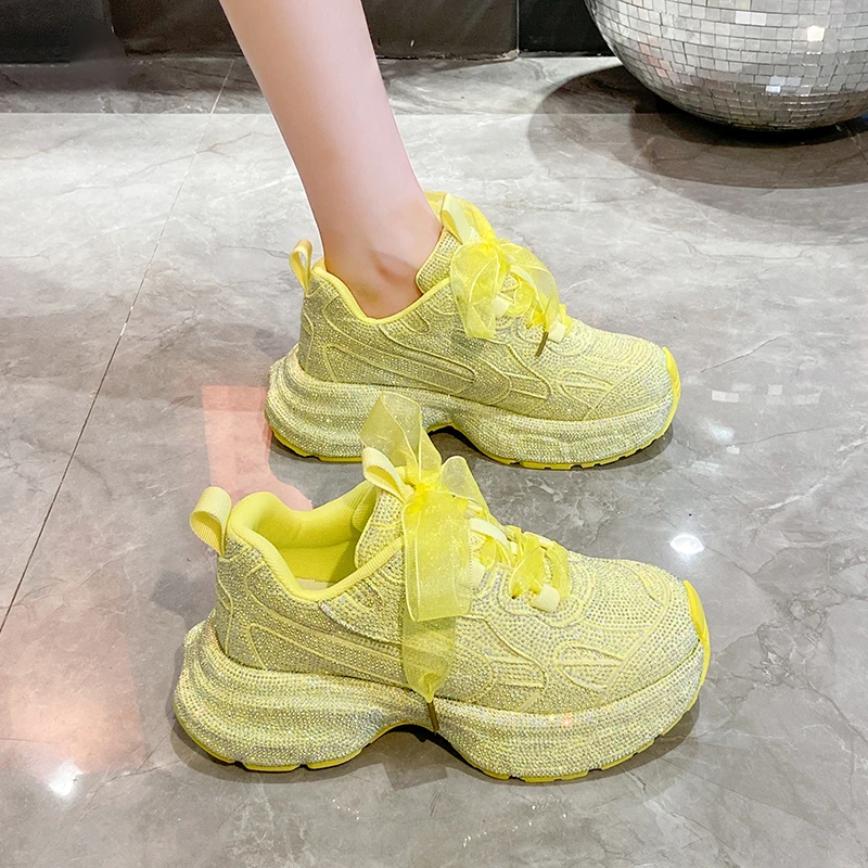 High-quality Platform Water-diamond Fashionable Multi-purpose Comfortable Anti-slip Breathable Sports and Casual Women's Shoes
High-quality Platform Water-diamond Fashionable Multi-purpose Comfortable Anti-slip Breathable Sports and Casual Women's Shoes