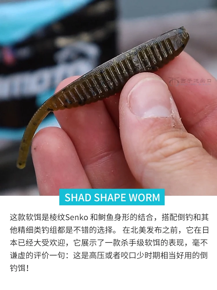 YAMAMOTO pintail worm soft bait 3/4 inch SHAD SHAPE WORM black pit road Asian fake bait Yamamoto Moto
YAMAMOTO pintail worm soft bait 3/4 inch SHAD SHAPE WORM black pit road Asian fake bait Yamamoto Moto