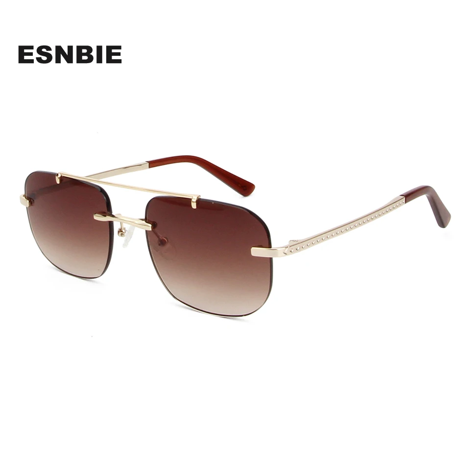 Trendy Rimless Sunglasses For Women Men Rectangle Gold Frame Gradient Sun Glasses For Female Frameless Square Shades Eyewear
Trendy Rimless Sunglasses For Women Men Rectangle Gold Frame Gradient Sun Glasses For Female Frameless Square Shades Eyewear