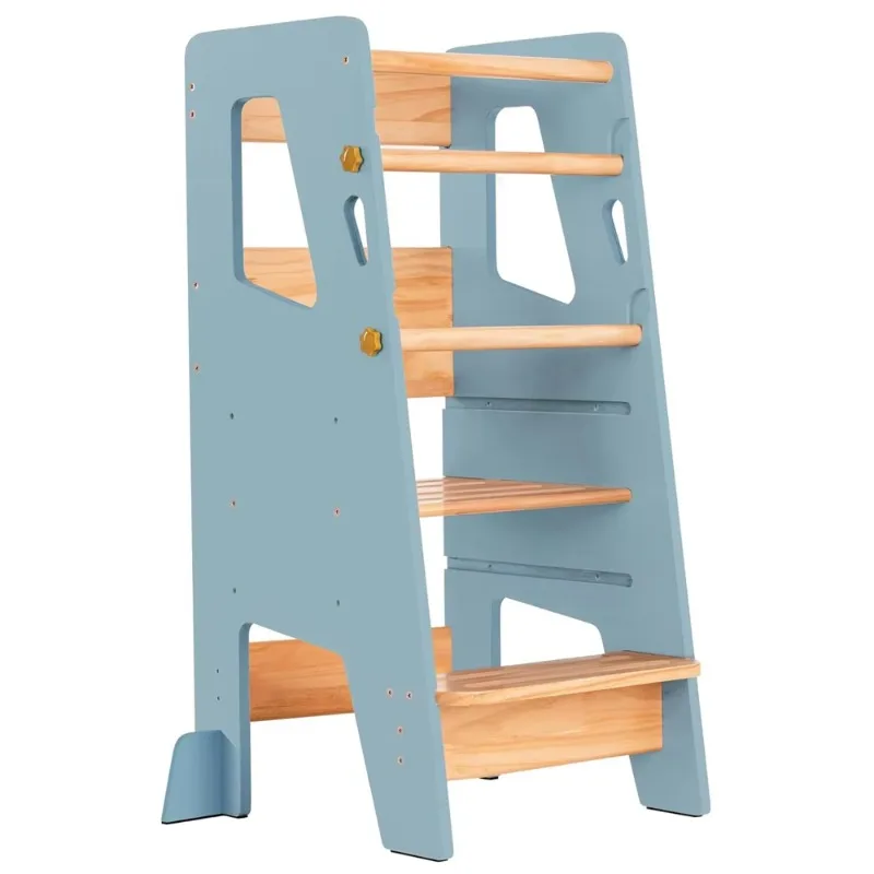 Safety guide rail Adjustable height Wooden toddler counter Toddler tower Standing tower Children's learning tower
Safety guide rail Adjustable height Wooden toddler counter Toddler tower Standing tower Children's learning tower