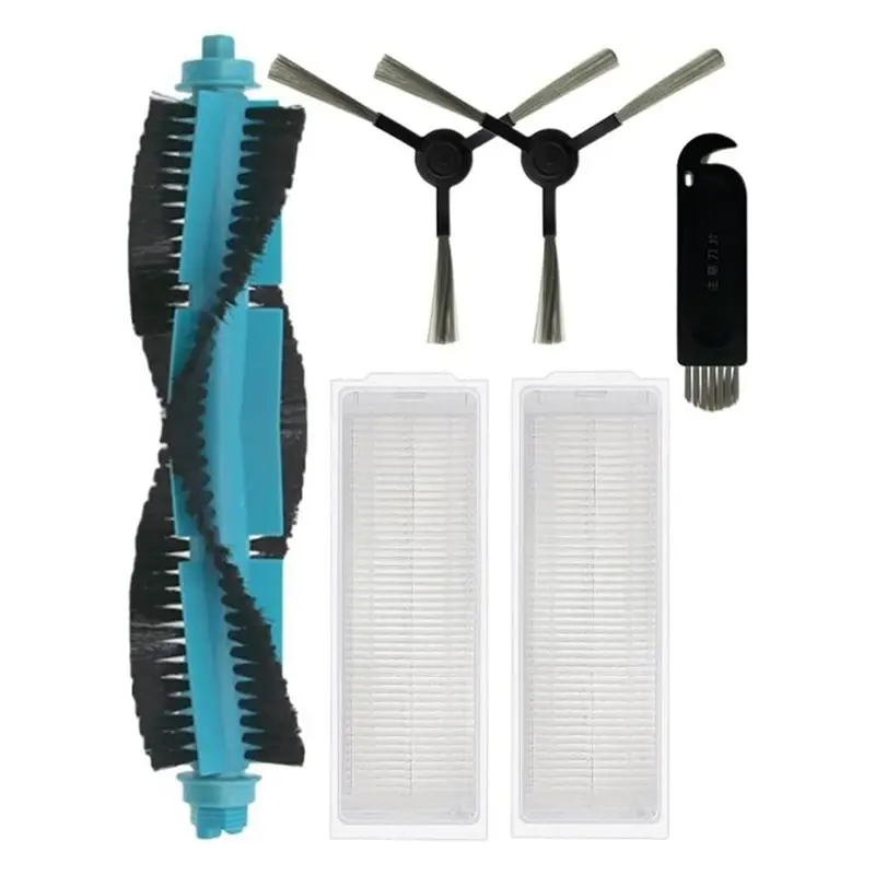 ABSS-Fit For Proscenic M6 Pro Robot Vacuum Cleaner Main Side Brush Hepa Filter Replacement Accessories 1Set
ABSS-Fit For Proscenic M6 Pro Robot Vacuum Cleaner Main Side Brush Hepa Filter Replacement Accessories 1Set