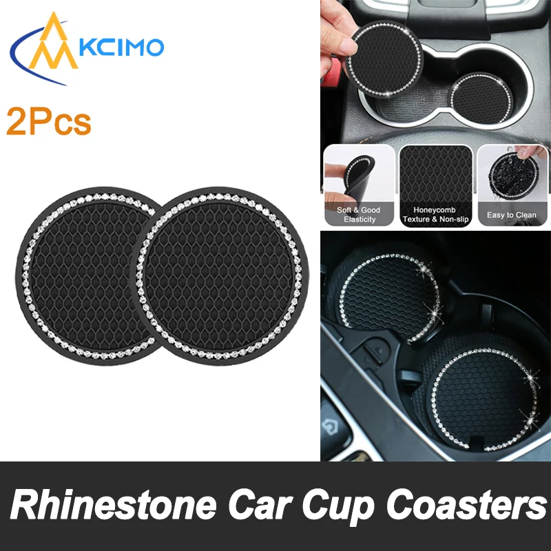 2 шт., автомобильные подставки со стразами, нескользящий силиконовый держатель для напитков, водонепроницаемые аксессуары для декора автомобиля
2 шт., автомобильные подставки со стразами, нескользящий силиконовый держатель для напитков, водонепроницаемые аксессуары для декора автомобиля
