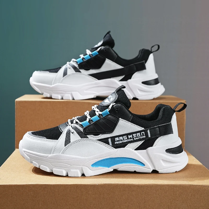 Mens Running Shoes New Fashionable Sports Leisure Shoes Breathable Mesh Lightweight Comfort Daily Commuting Tennis Shoes for Man
Mens Running Shoes New Fashionable Sports Leisure Shoes Breathable Mesh Lightweight Comfort Daily Commuting Tennis Shoes for Man