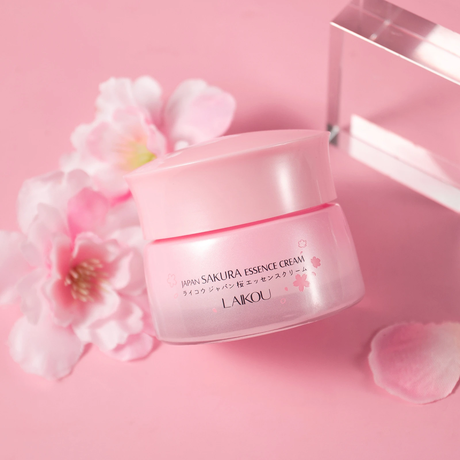 LAIKOU Cherry Blossom Anti Aging Face Cream, Moisturizing Firming Facial Moisturizer for All Skin Types, Wrinkle Smoothing Cream
LAIKOU Cherry Blossom Anti Aging Face Cream, Moisturizing Firming Facial Moisturizer for All Skin Types, Wrinkle Smoothing Cream