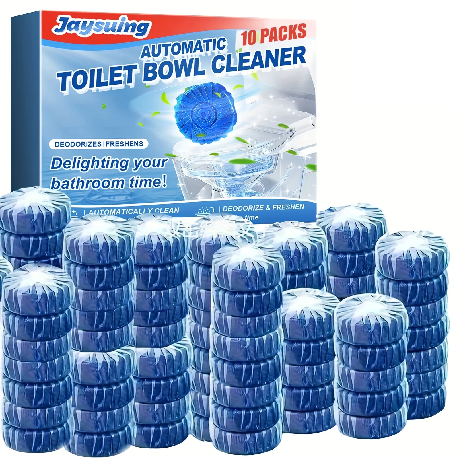 Toilet Blue Cleaning Blocks - Household Descaling Deodorizing Freshener, 10/40/60/100pcs Safe
Toilet Blue Cleaning Blocks - Household Descaling Deodorizing Freshener, 10/40/60/100pcs Safe