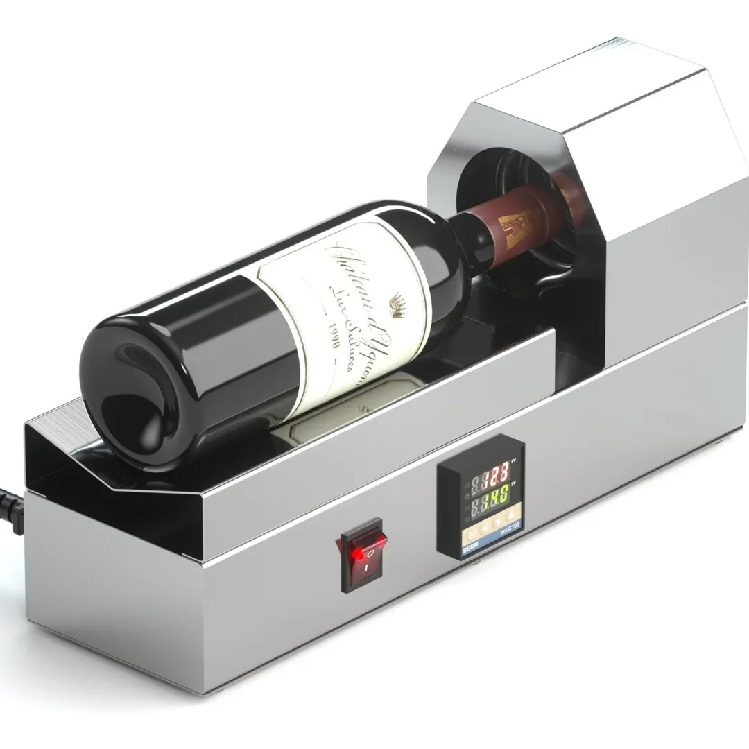 1000W Bottle Cap Wrap Heat Shrinking Machine for PVC Capsules, Thermostatic Digital Display Bottle Sleeve Shrinking Machine
1000W Bottle Cap Wrap Heat Shrinking Machine for PVC Capsules, Thermostatic Digital Display Bottle Sleeve Shrinking Machine