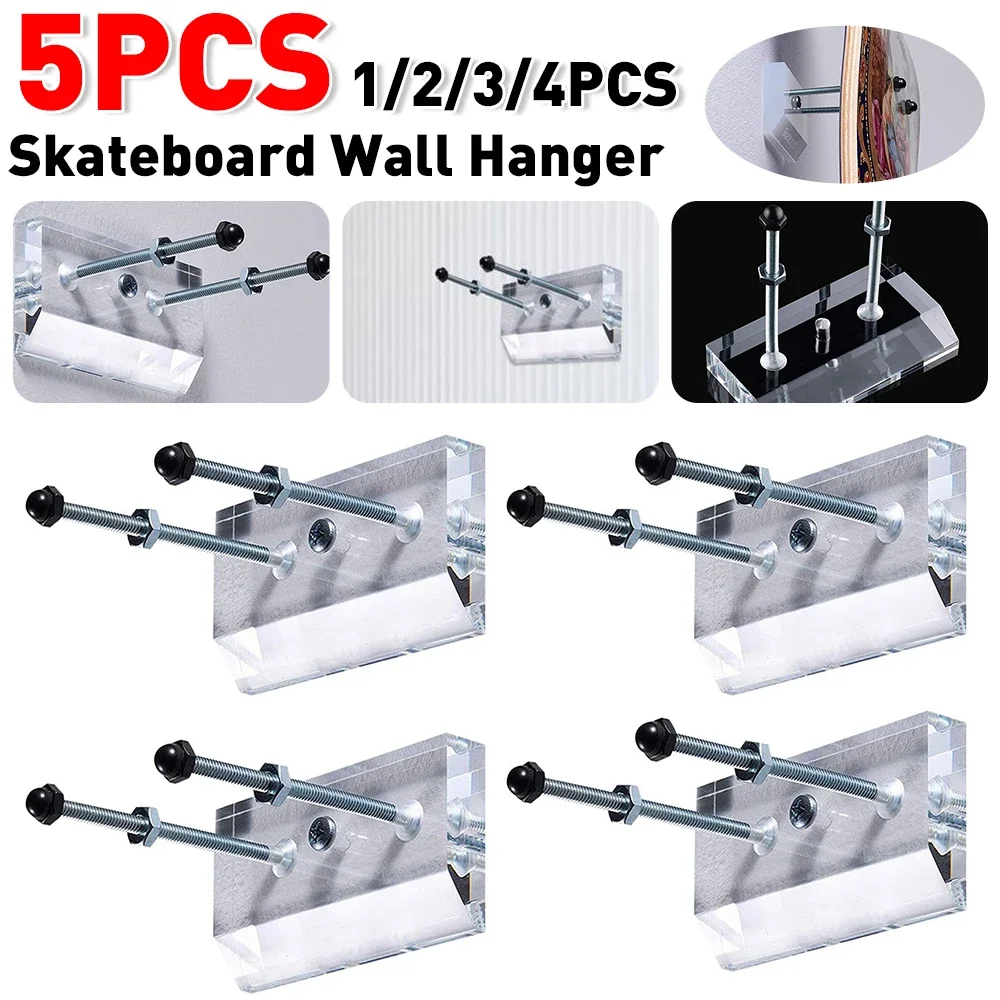 1-5PCS Skateboard Wall Hanger Wall Mount Skateboard Storage Holder Acrylic Skateboard Wall Storage Rack for Skateboard Lovers
1-5PCS Skateboard Wall Hanger Wall Mount Skateboard Storage Holder Acrylic Skateboard Wall Storage Rack for Skateboard Lovers