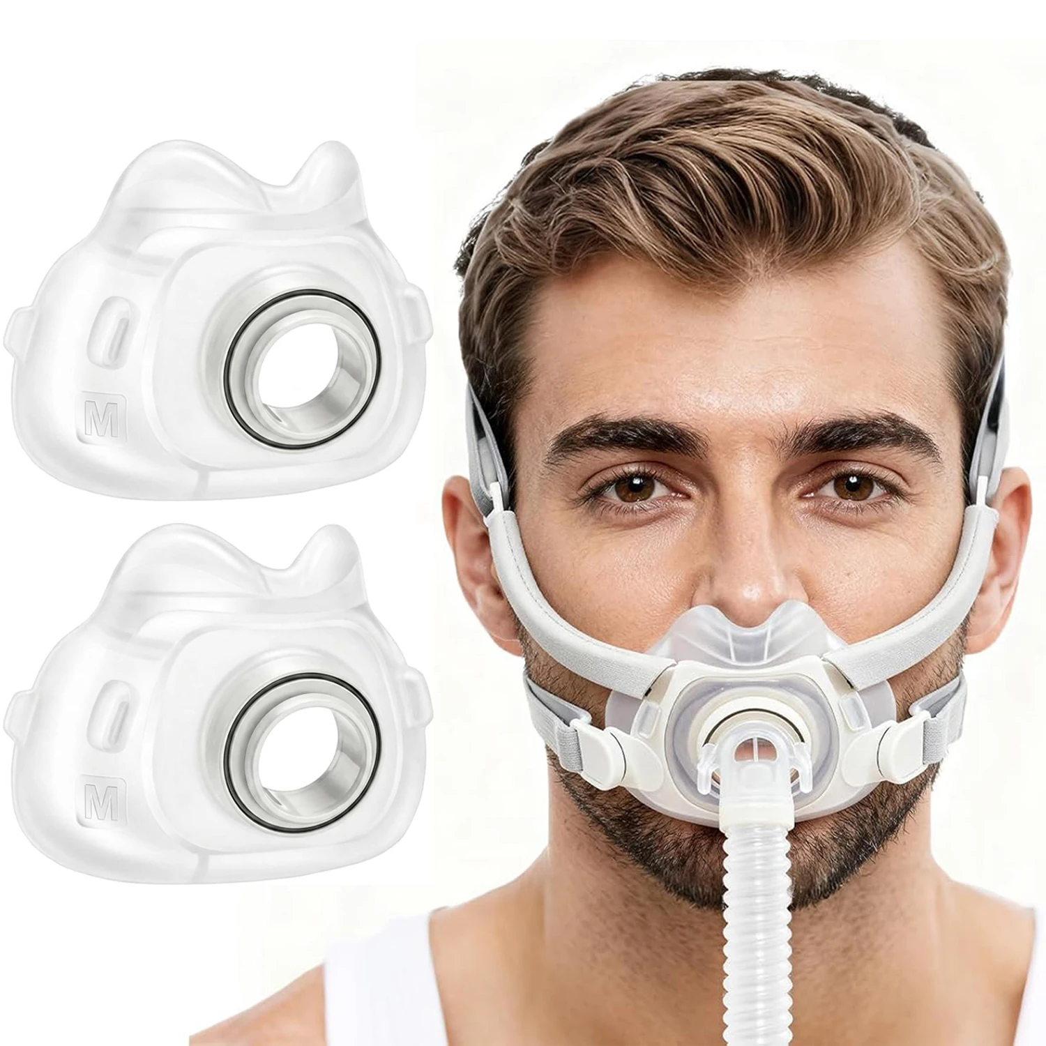 2/1pc CPAP Face Mask for AirFit F40 Auto CPAP Machine Sleep Apnea Nasal Mask Anti Snoring Apnea Replacement Mask Accessories New
2/1pc CPAP Face Mask for AirFit F40 Auto CPAP Machine Sleep Apnea Nasal Mask Anti Snoring Apnea Replacement Mask Accessories New