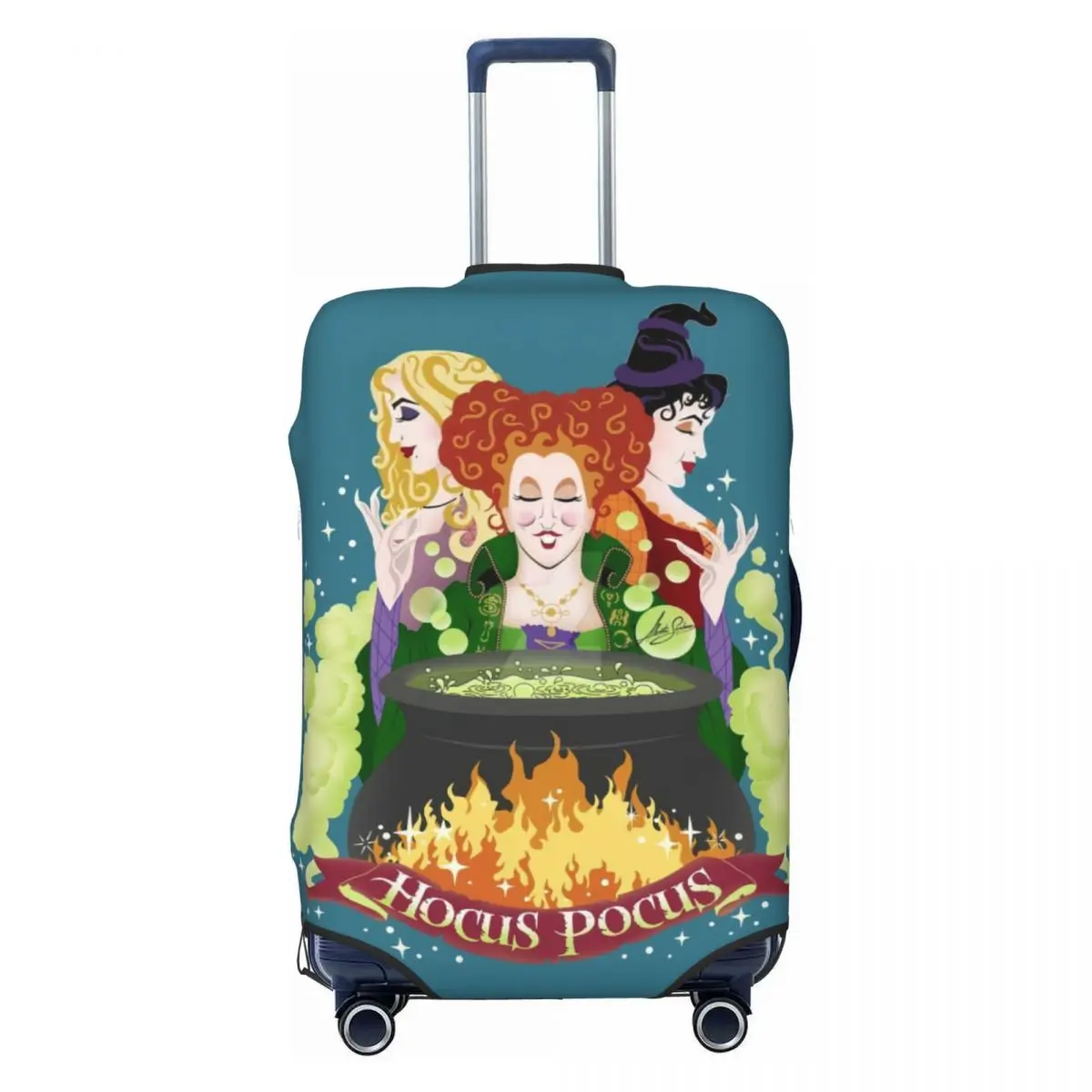 Custom Hocus Pocus Sanderson Sisters Luggage Cover Fashion Horror Movie Suitcase Protector Covers Suit For 18-32 inch
Custom Hocus Pocus Sanderson Sisters Luggage Cover Fashion Horror Movie Suitcase Protector Covers Suit For 18-32 inch