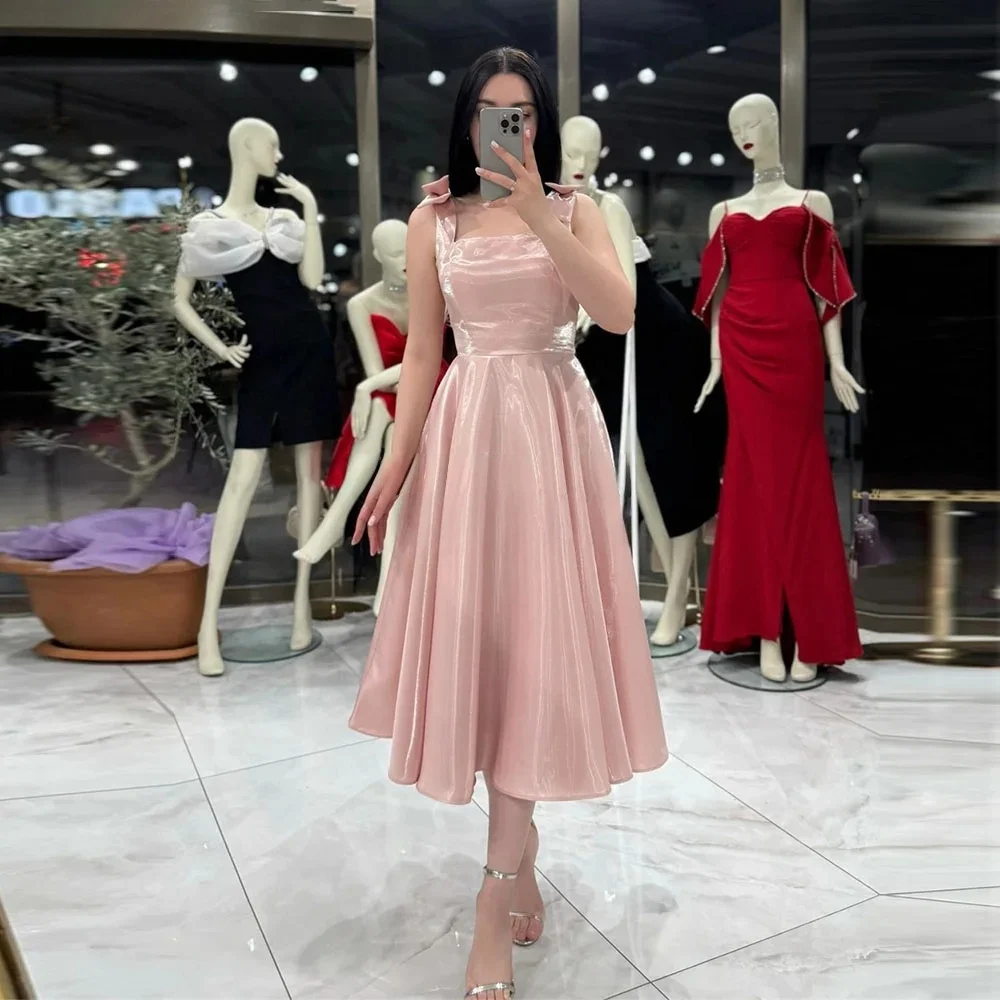 Pink Tea Length Long Bespoke Occasion Gown Evening Dresses Prom Pastrol Unisex Jersey Retro Dubai Saudi Arabic Customized
Pink Tea Length Long Bespoke Occasion Gown Evening Dresses Prom Pastrol Unisex Jersey Retro Dubai Saudi Arabic Customized