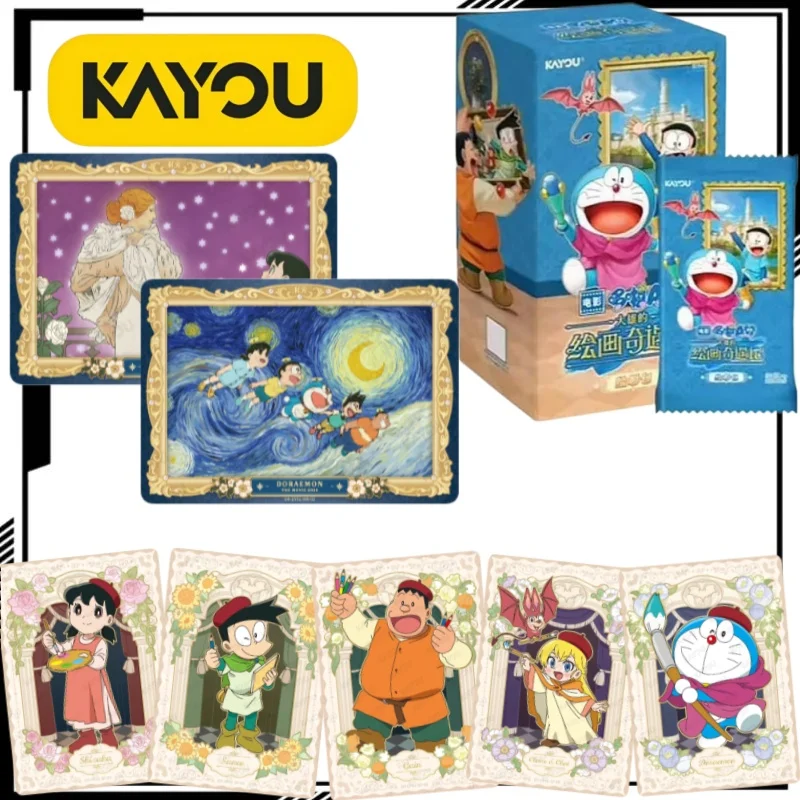 KAYOU Official Doraemon Collectible Cards Cartoon Doraemon Card Anime Merchandise Holiday Gift Full Box Collection Display
KAYOU Official Doraemon Collectible Cards Cartoon Doraemon Card Anime Merchandise Holiday Gift Full Box Collection Display