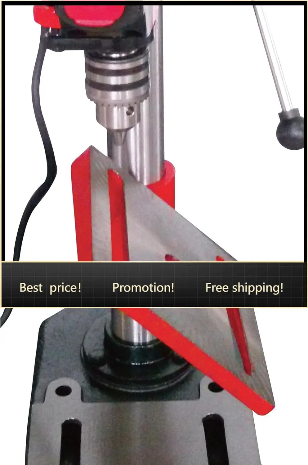 Benchtop Drill Press - 5-Speed, 8in. 1/3 HP
Benchtop Drill Press - 5-Speed, 8in. 1/3 HP