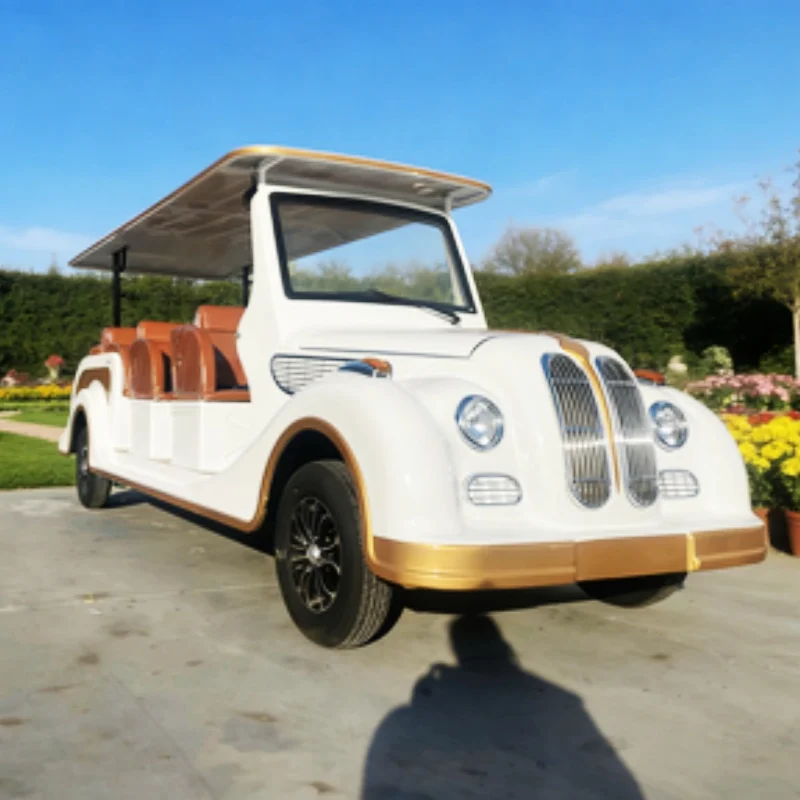 Роскошный электрический экскурсионный автобус на 11 мест с увеличенным запасом хода, классический дизайн, с сиденьями из коричневой кожи для перевозки туристов в живописных местах
Роскошный электрический экскурсионный автобус на 11 мест с увеличенным запасом хода, классический дизайн, с сиденьями из коричневой кожи для перевозки туристов в живописных местах