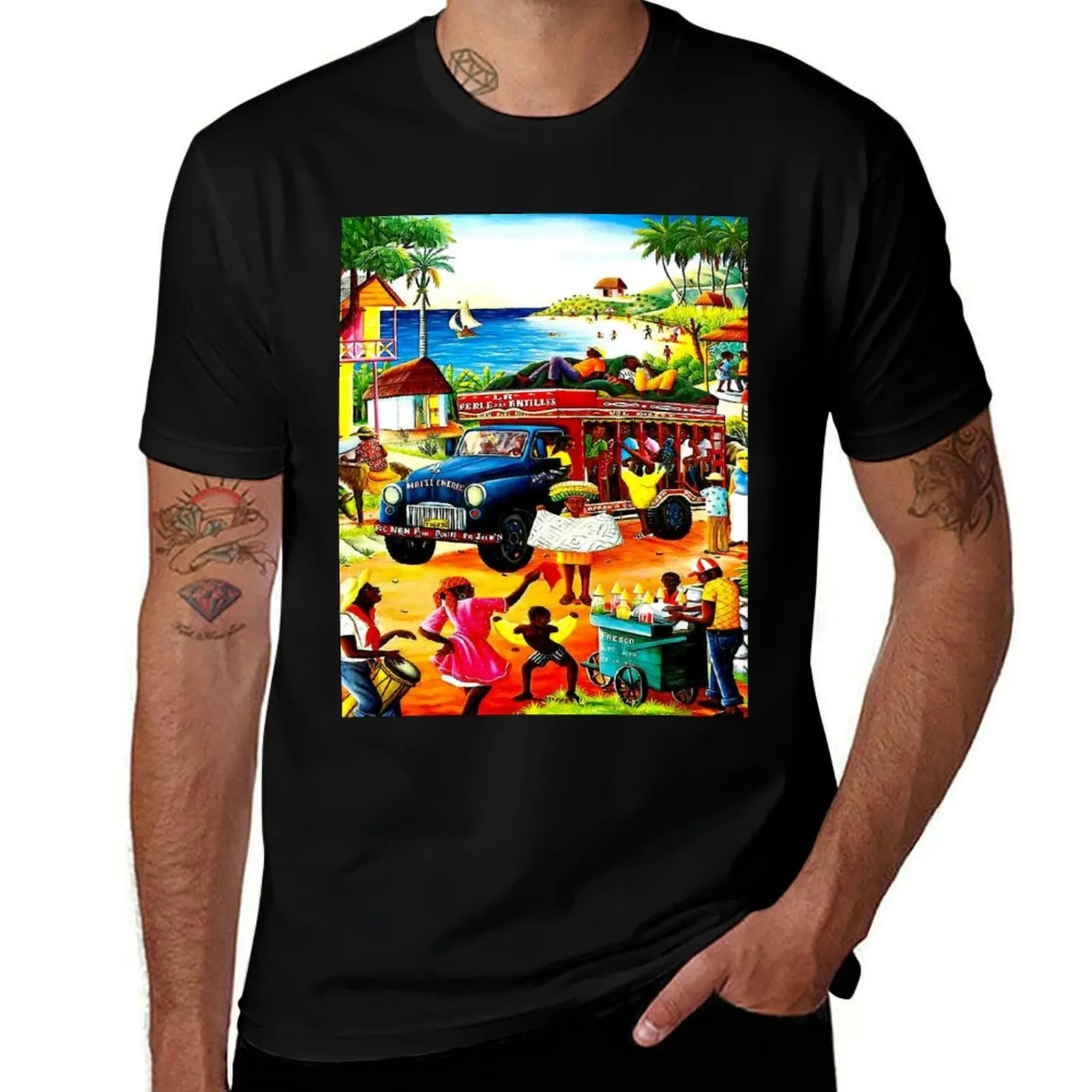 HAITI : Vintage Travel and Tourism Advertising Print T-Shirt vintage anime shirt plus sizes outfits for men
HAITI : Vintage Travel and Tourism Advertising Print T-Shirt vintage anime shirt plus sizes outfits for men