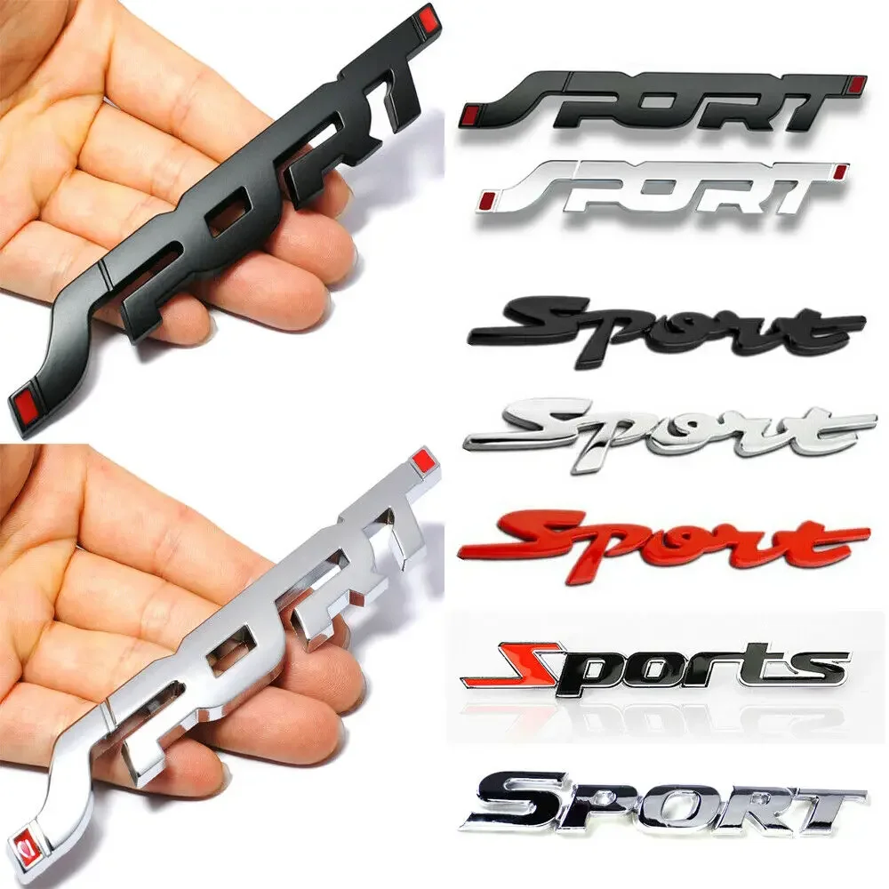 SPORT 3D металлическая наклейка на задний багажник, эмблема, наклейка для BMW Audi Ford Chevrolet Honda Hyundai Kia Focus VW Nissan Jeep Styling
SPORT 3D металлическая наклейка на задний багажник, эмблема, наклейка для BMW Audi Ford Chevrolet Honda Hyundai Kia Focus VW Nissan Jeep Styling