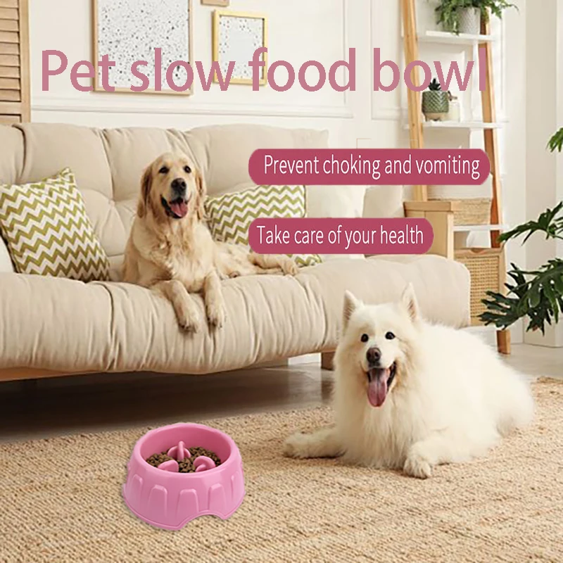 Dog slow food bowl, small and medium-sized puppy anti-choking pet bowl, household cat bowl, pet slow food bowl
Dog slow food bowl, small and medium-sized puppy anti-choking pet bowl, household cat bowl, pet slow food bowl