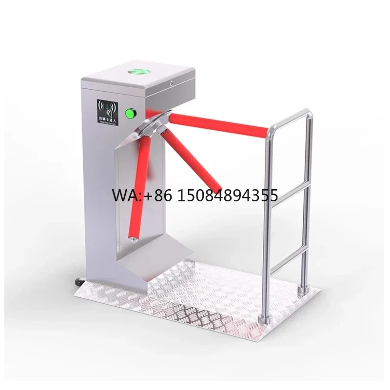 Pedestrian Tripod Turnstile 304 Stainless Steel Bi-Directional Face Recognition RFID Card Access Control Anti Tailgating
Pedestrian Tripod Turnstile 304 Stainless Steel Bi-Directional Face Recognition RFID Card Access Control Anti Tailgating