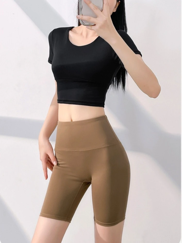 Women Elegant Sports Shorts High Waist Yoga Shorts Slim Fit Butt Lift Gym Running High Elastic Workout Shorts Female Leggings
Women Elegant Sports Shorts High Waist Yoga Shorts Slim Fit Butt Lift Gym Running High Elastic Workout Shorts Female Leggings